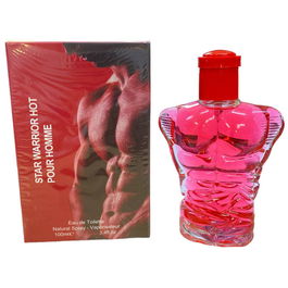 Star Warrior Hot, Agua de Tocador, Para hombres, 100 ml